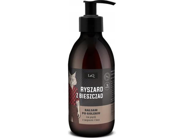 Alkotest LAQ_Afterbarberingsbalsam for ansiktet med og uten bart Ryszard fra Bieszczady 150ml