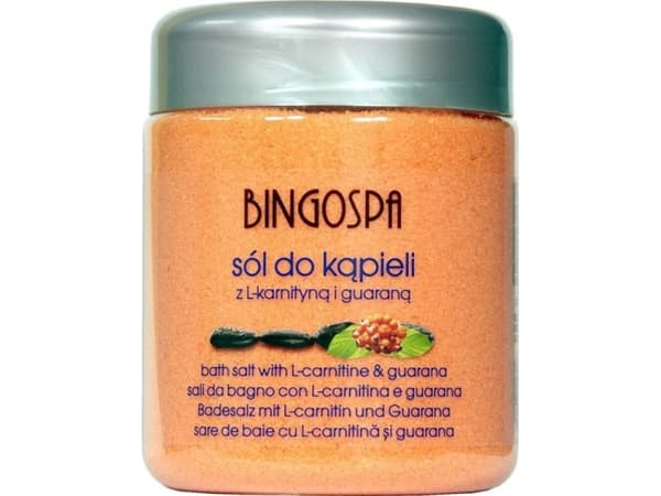 BINGO SPA_Sol do kąpieli med L-Karnityną i Guaraną 580g