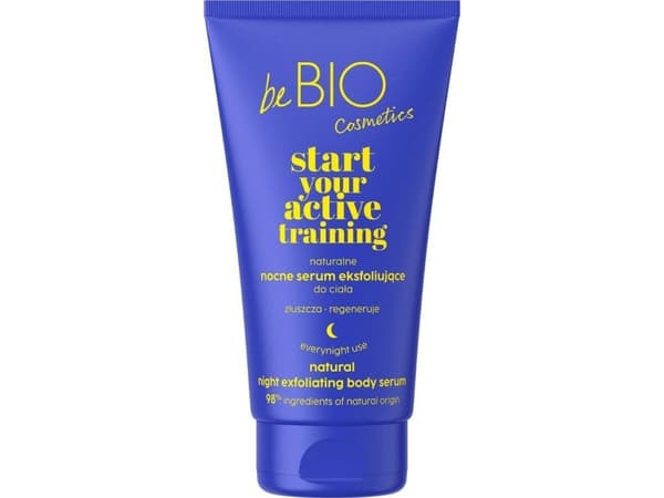 BE BIO_Start Your Active Training natural night exfoliating body serum 150ml