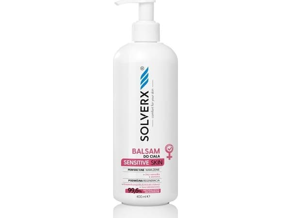 SOLVERX Sensitive Skin Body Lotion for sensitive skin 400ml - pump
