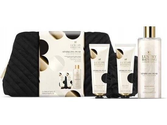 Grace Cole Sparkling Pear Bath Care Set ( Hruška & Nektarinkový květ )