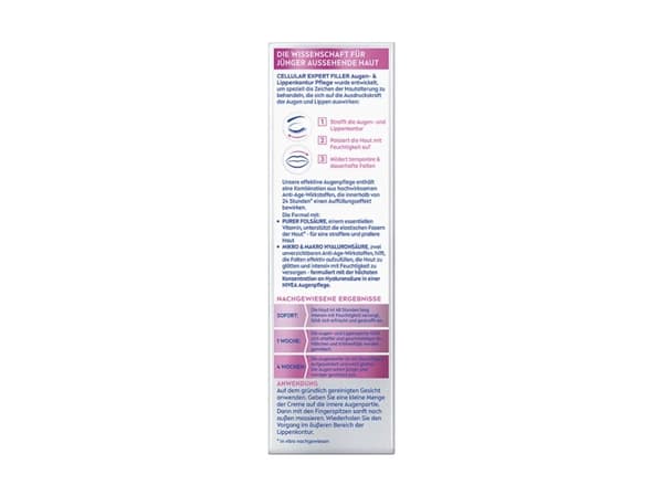 Nivea Cellular Expert Filler Eye & Lip Contour Cream 15 ml