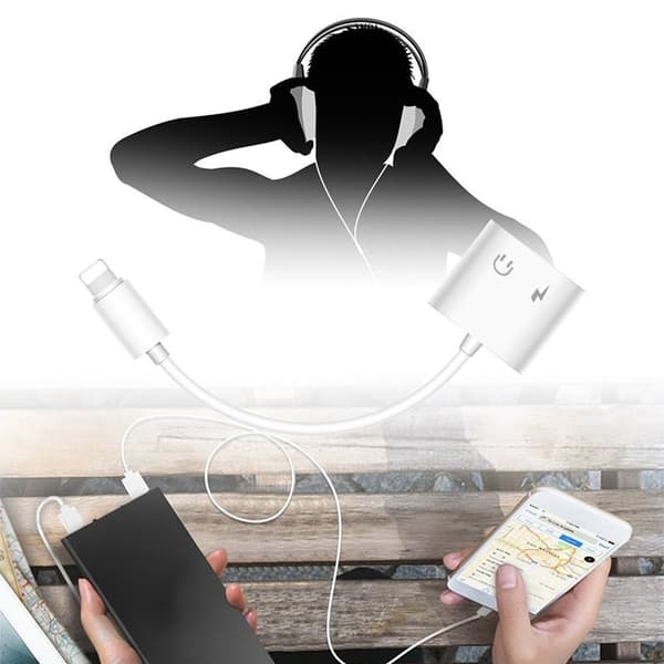 Splitter kompatibel med Apple - 2x Lightning