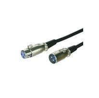 MicroConnect XLR connection cable 12 meter XLR 3-pin - XLR 3-pin M-F Outer Dimension : 6.0mm, PVC