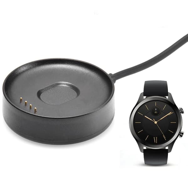2 in 1 USB Charger Holder Dock Stand Adapter for Ticwatch C2