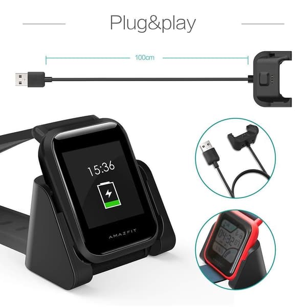 Amazfit Bip Lite A1915/Bip A1608 opladningskabel 1.0M USB