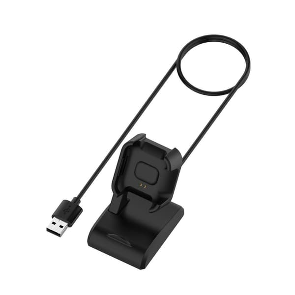 Xiaomi Mi Watch Lite/Redmi Watch 1m USB-opladningskabelholder - sort