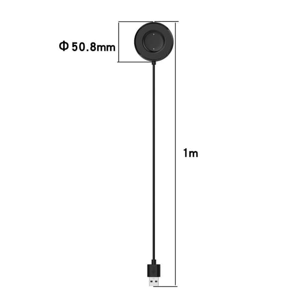 WA2156A Vivo WATCH 2 USB-opladningskabelholder - sort