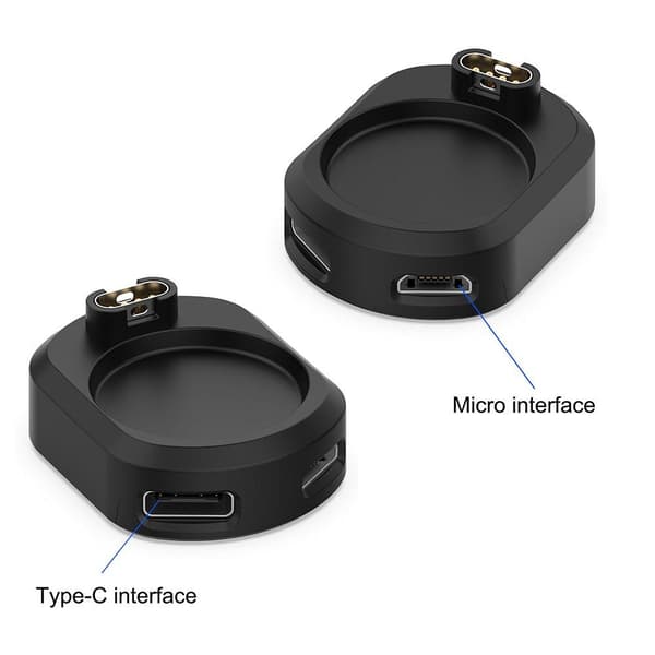 Garmin Fenix 7/7S/7X USB Ladestasjon usb-c-mikro-usb