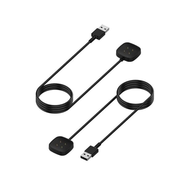 Til Fitbit Versa 4 USB-ladekabeldokk 1m