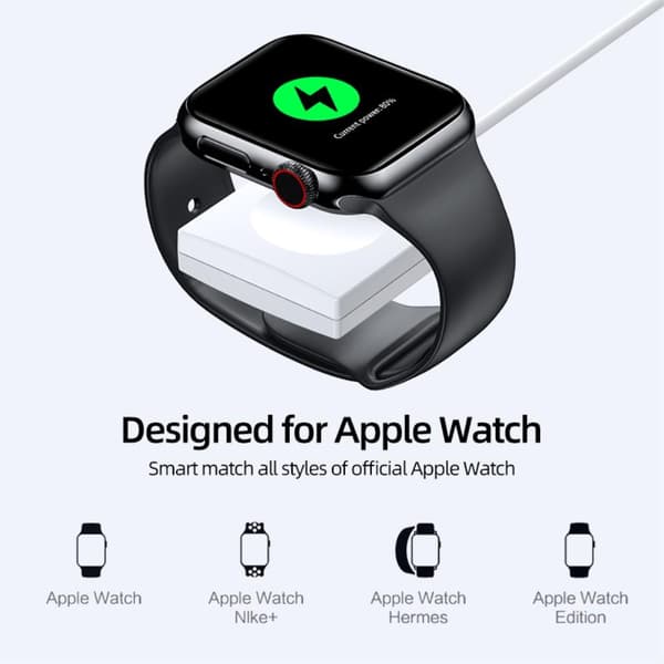 Apple Watch trådlös laddare Smart Watch Laddningsdocka - Svart