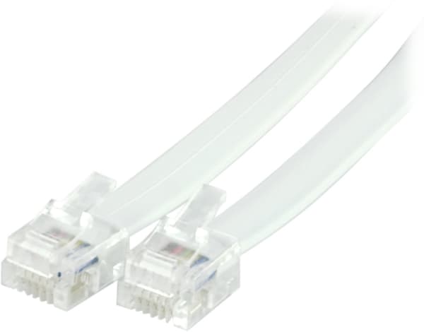 DELTACO modulkabel RJ12/6C 2m