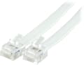 Miniatyrbild 1 av 11: Deltaco Modular cable RJ12/6C 10m
