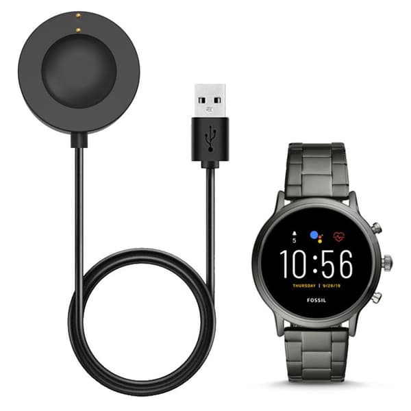 För Fossil Gen 6 / Gen 5 FTW4024 / FTW4025 / FTW4026 Laddare