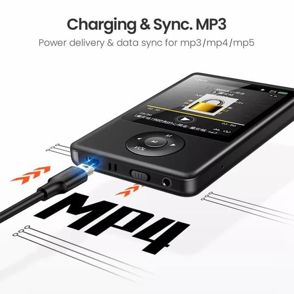 2m USB-A Hane till 5Pin Mini-USB Hane Dataöverföring Laddning