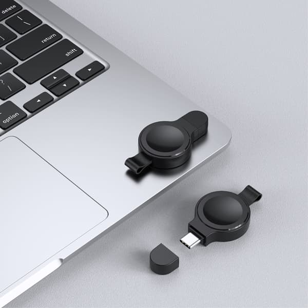 Trådløs USB-C hurtig magnetisk oplader til Apple Watch Series 1-8