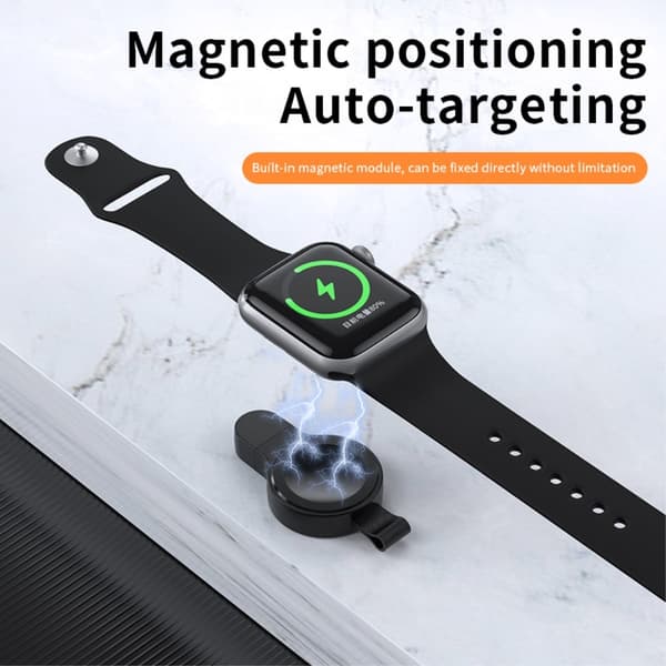 Trådløs USB-C hurtig magnetisk oplader til Apple Watch Series 1-8