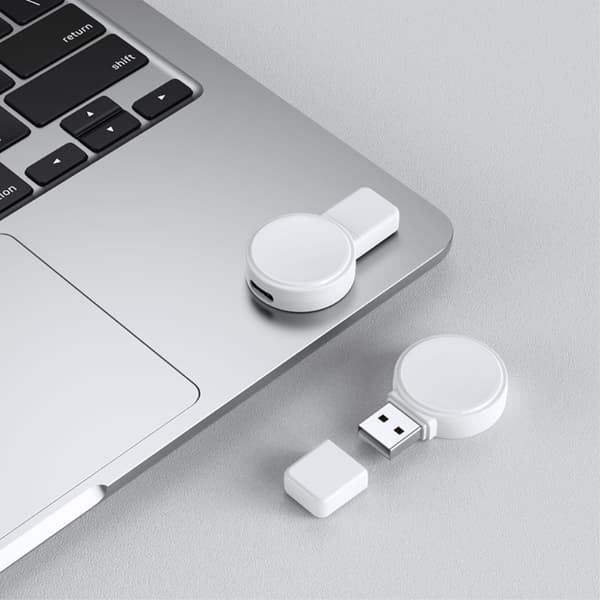 Trådløs hurtiglader magnetisk til Apple Watch Series 1-8 USB-A