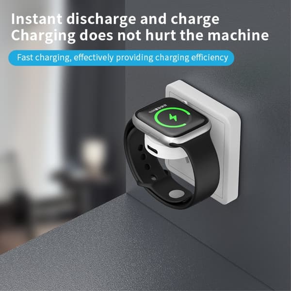 Trådløs hurtiglader magnetisk til Apple Watch Series 1-8 USB-A