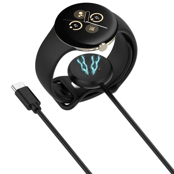 Oplader Ur oplader til Google Pixel Watch 2 USB-C tilslutning