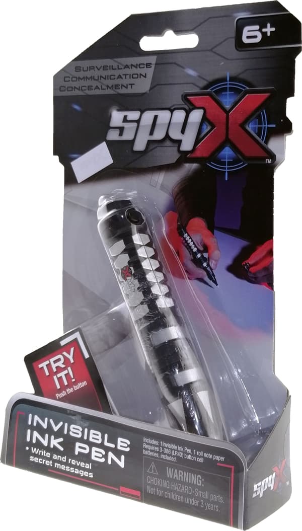 SpyX Invisible Ink Pen - Osynlig bläckpenna