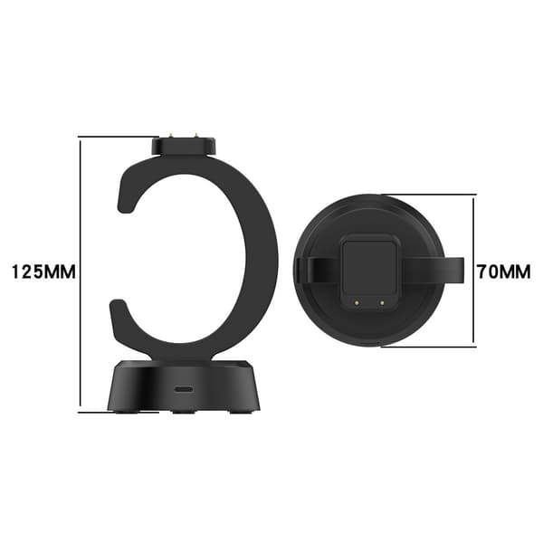 Til Huawei Watch Fit 3 / Honor Band 9 Oplader dock ur oplader med 1m kabel