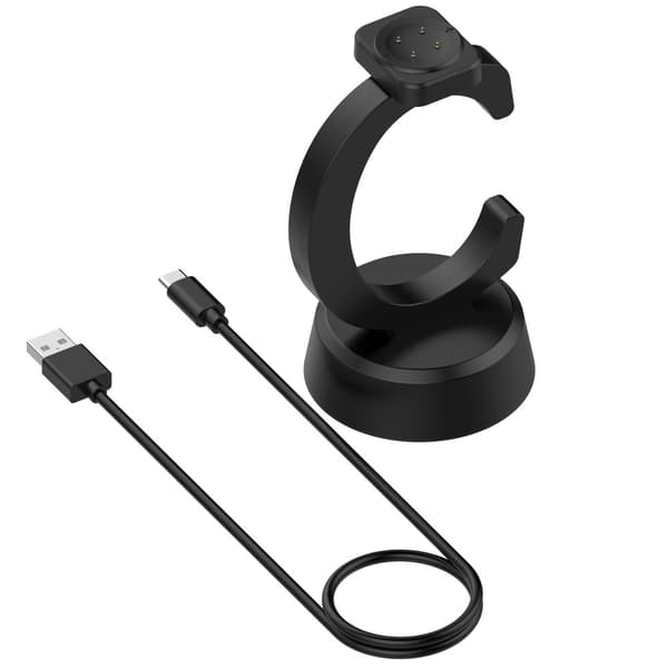 Til Google Pixel Watch 3 45/41mm Watch 2 Fitbit Ace LTE Oplader & Dock 1m kabel