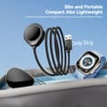 Miniatyrbild 3 av 10: ESSAGER För A Watch USB-kabel Magnetisk ABS Waterdrop Shape Trådlös laddare