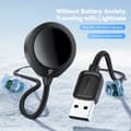 Miniatyrbild 6 av 10: ESSAGER För A Watch USB-kabel Magnetisk ABS Waterdrop Shape Trådlös laddare