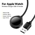 Miniatyrbild 10 av 10: ESSAGER För A Watch USB-kabel Magnetisk ABS Waterdrop Shape Trådlös laddare