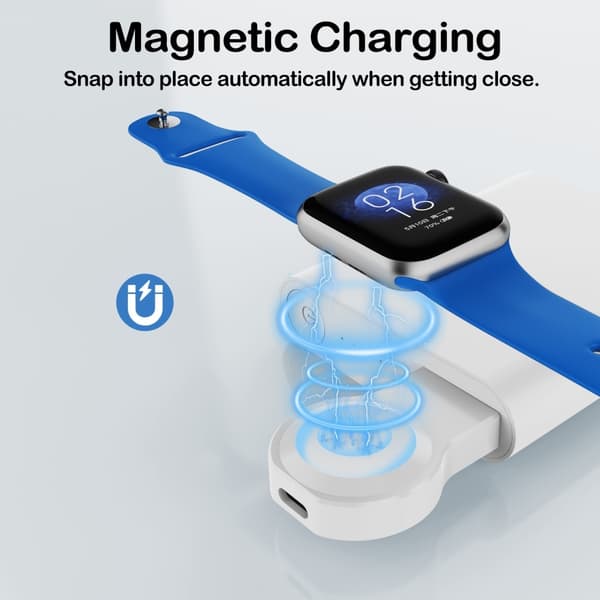 Oplader A15 til A Watch 2 i 1
