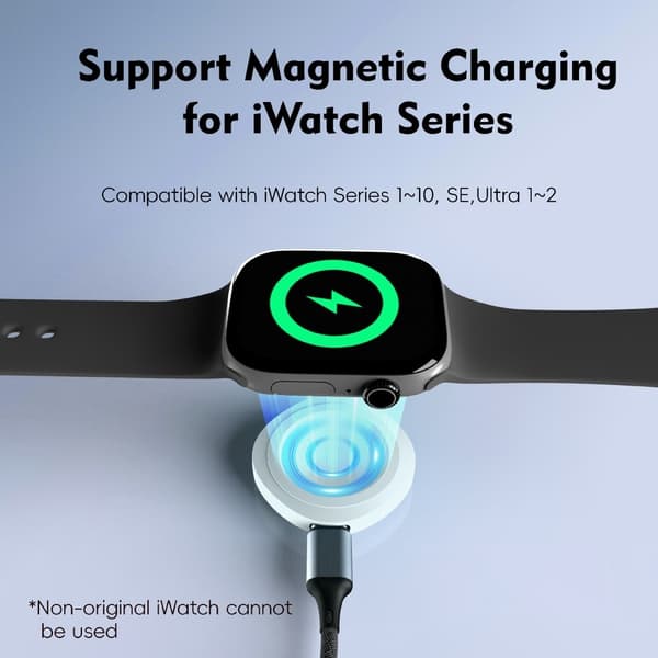 Langaton laturi kellolle AirPods Samsung Galaxy Watch Google Pixel Watch