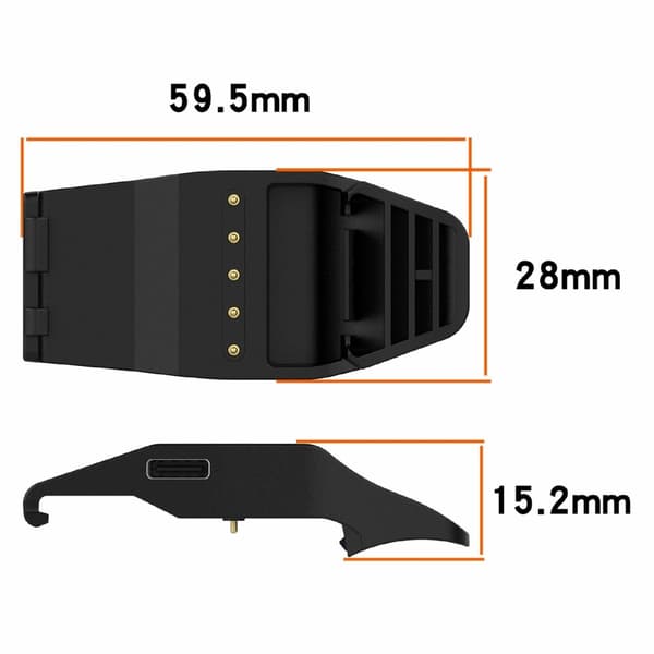Oplader adapter til Garmin T5 TT15 TT10 T15 GTT15x TT25 hundehalsbånd