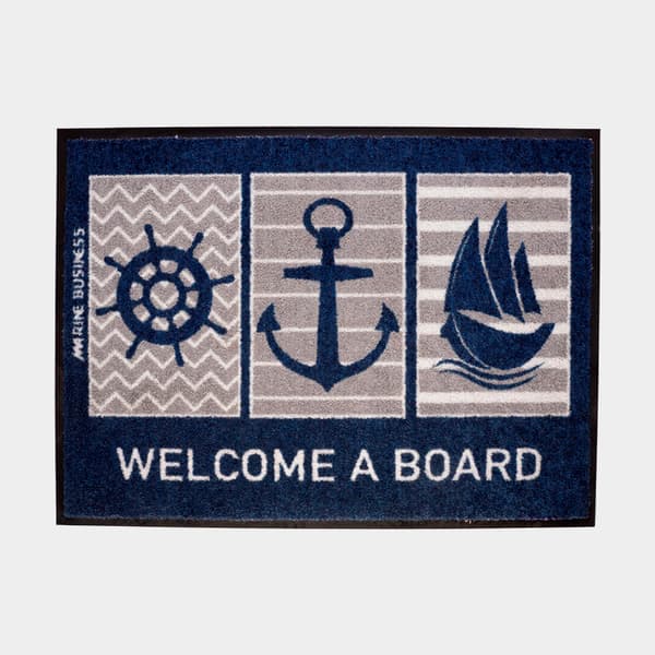 Båtmatta Marine Business Welcome Boat, rektangel, 70 x 50 cm