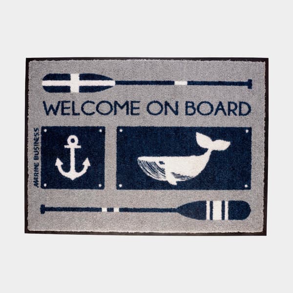 Båtmatta Marine Business Welcome Anchor, rektangel, 70 x 50 cm