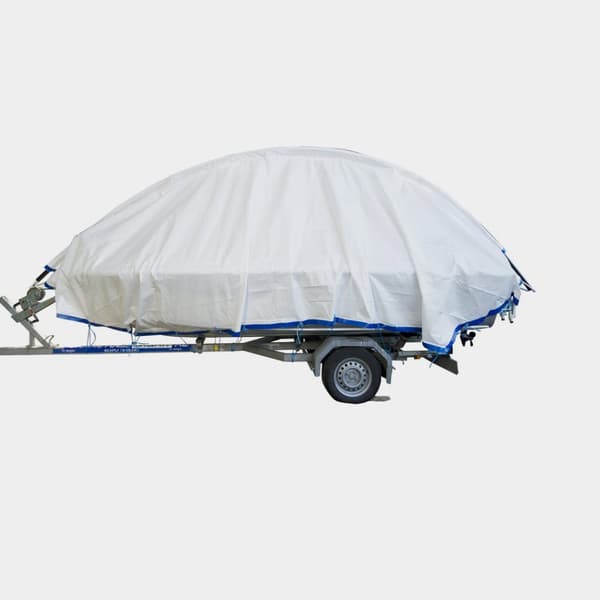 Däckställning med presenning EasyTec Compact 8, passar båt 6 - 7 meter