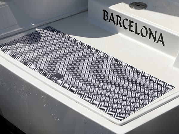Båtmatta Marine Business Welcome Vinyl Anchors, rektangel, 120 x 45 cm