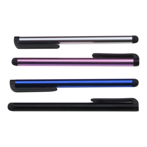 Stylus Touchpen i Metallisk Farve - 4-pack