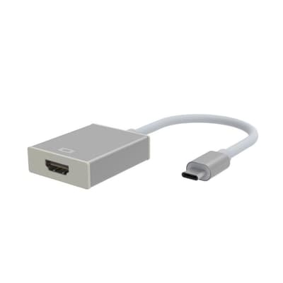 USB typ-C till HDMI 4K HDTV konverterare kabel - Silver
