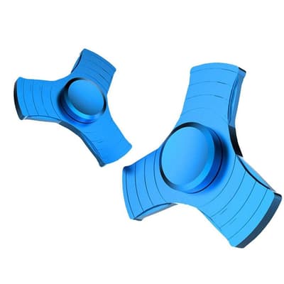 Fidget Hand Tri-Spinner - Blå