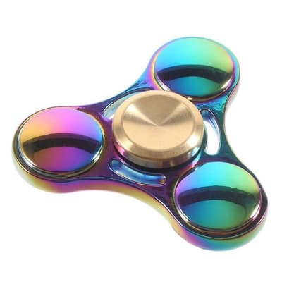 Fidget Hand Spinner i metal - Mange farver