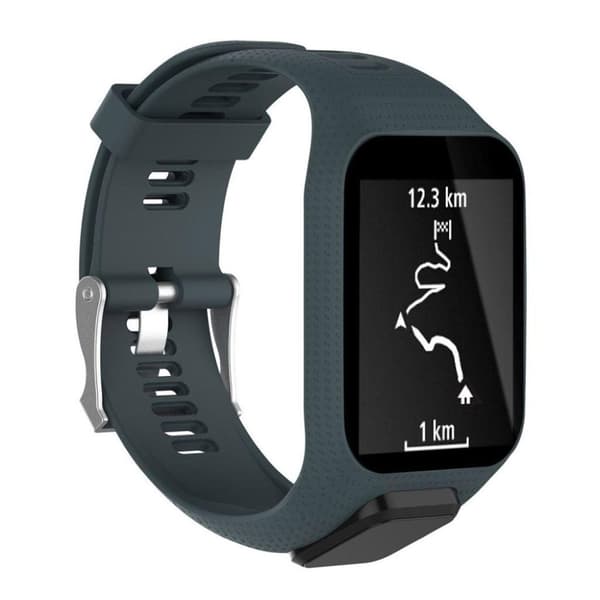 TomTom Runner/Spark/Adventurer 2/3 blød silikone cover - Mør