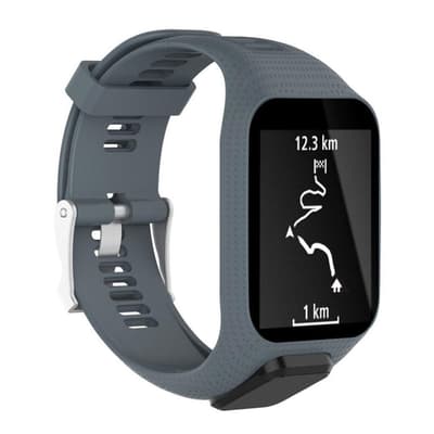 TomTom Runner/Spark/Adventurer 2/3 design ranneke - Harmaa