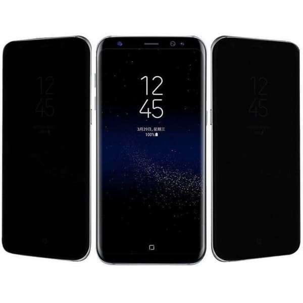 Samsung S9 Privacy FullFrame hærdet glas 0,26mm 2,5D 9H