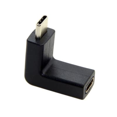 Universel 90 graders op og med vinklet USB 3.1 Type-C hanst