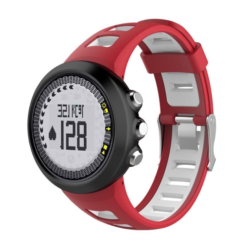 Suunto Quest M1 M2 M4 M5 Kaksivärinen Pehmeä Silikooni Vaiht