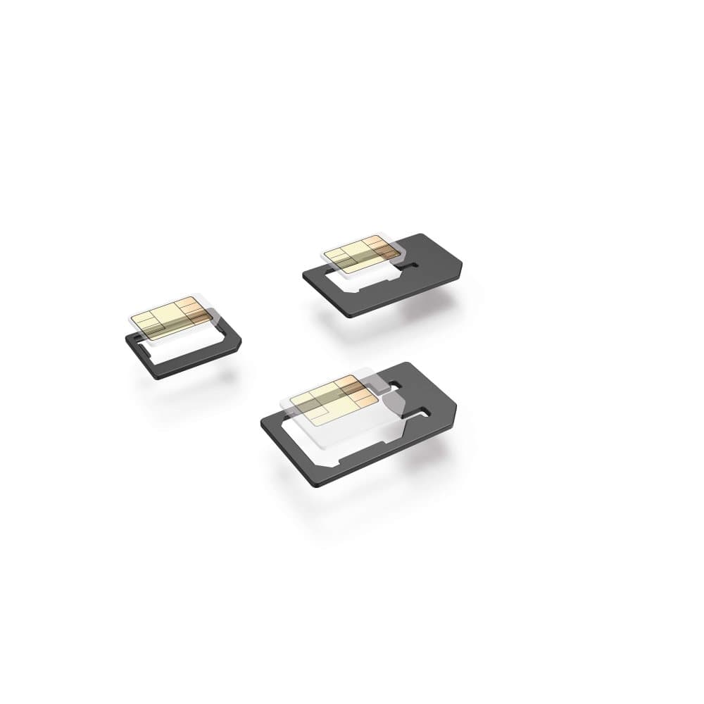 HAMA SIM Adapter Sæt 3stk til Nano Micro og Standard