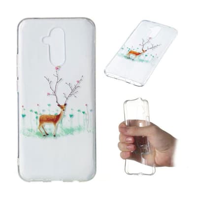 Huawei Mate 20 Lite christmas pattern jelly case - Reindeer