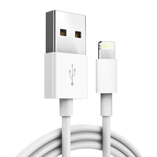 2-Pack 1M Lightning Laddnings Kabel