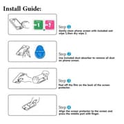 2-PACK Google Pixel 3a Härdat glas 0.26mm 2.5D 9H